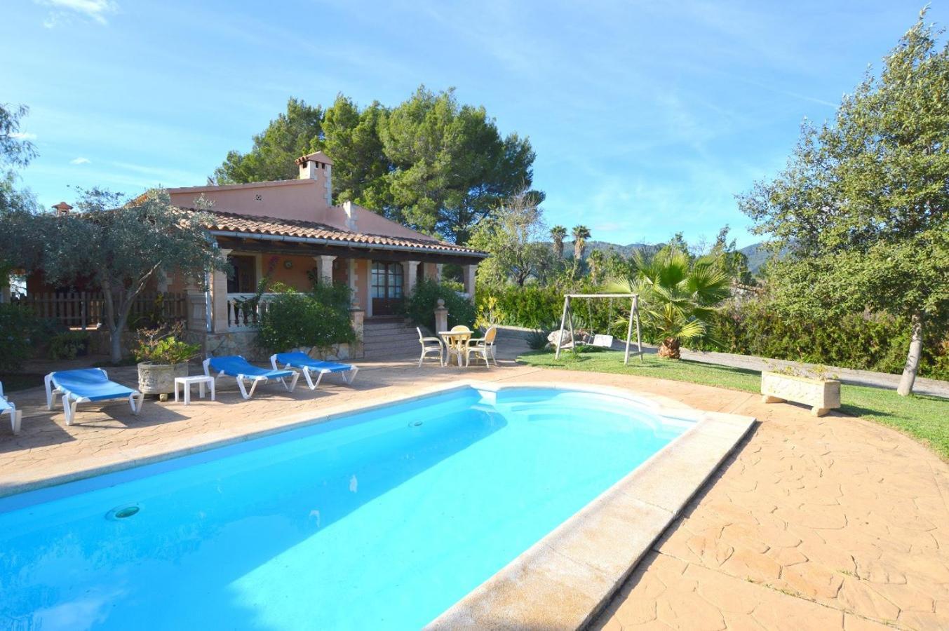 Finca Con Piscina Es Blanquer 게스트하우스 외부 사진