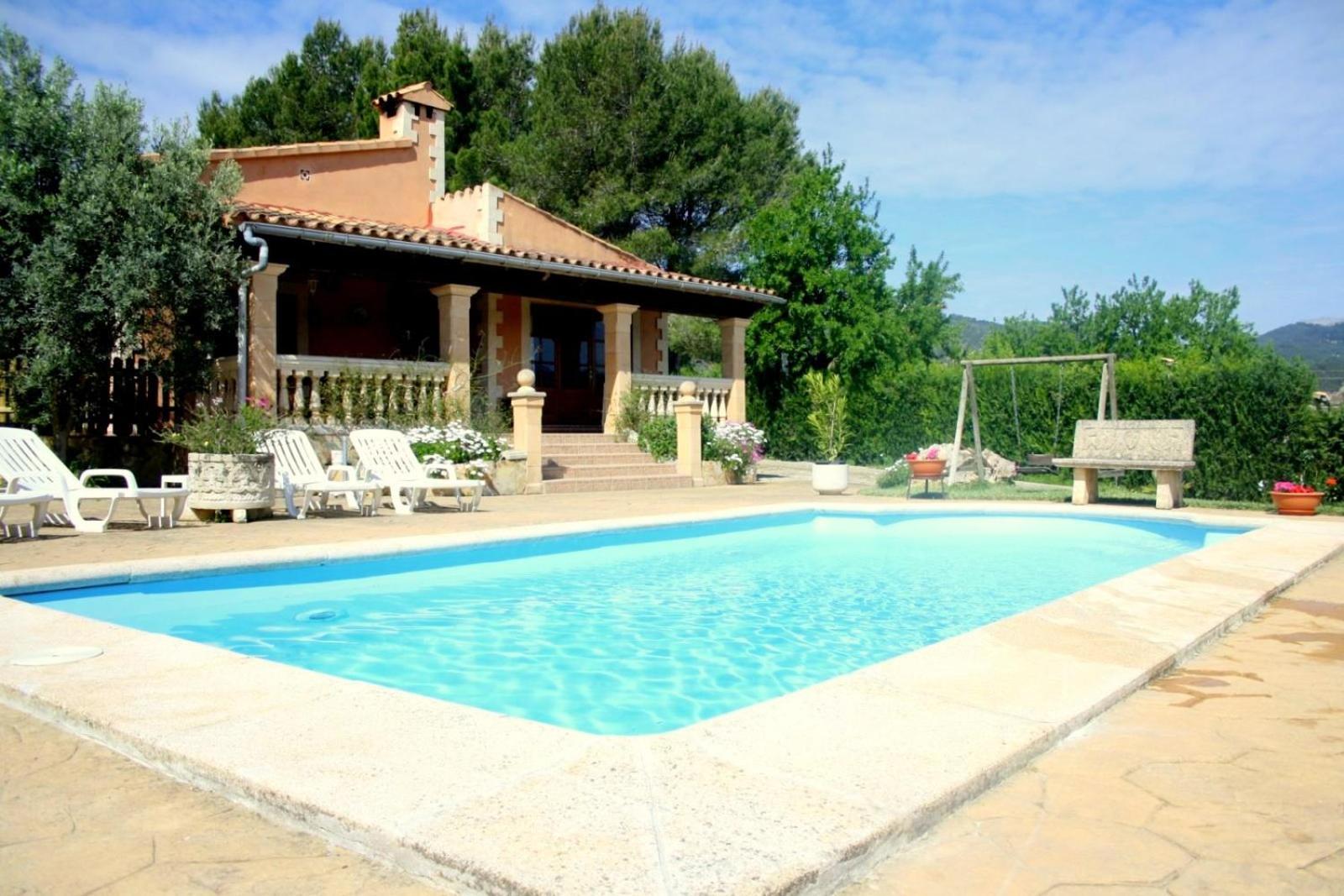 Finca Con Piscina Es Blanquer 게스트하우스 외부 사진